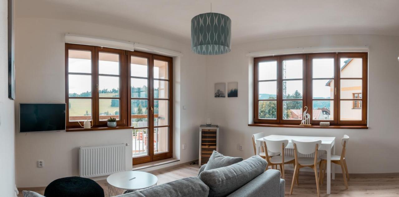 Apartman Sjezdovka Kasperske Hory Exteriér fotografie